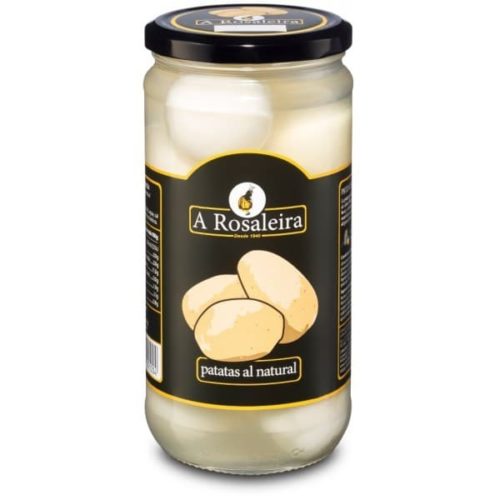 Patatas al natural A Rosaleira Tarro Cristal